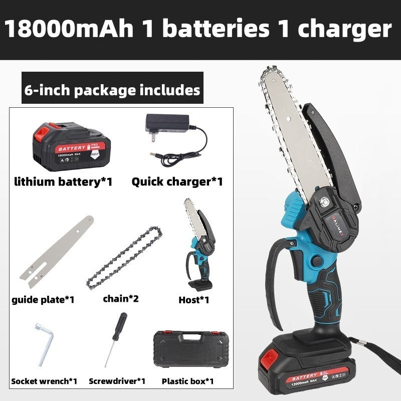 SOARFLY 12 Inch Cordless Mini Chainsaw Brushless Branch Saw Wood Pruning Saw Electric Pruner