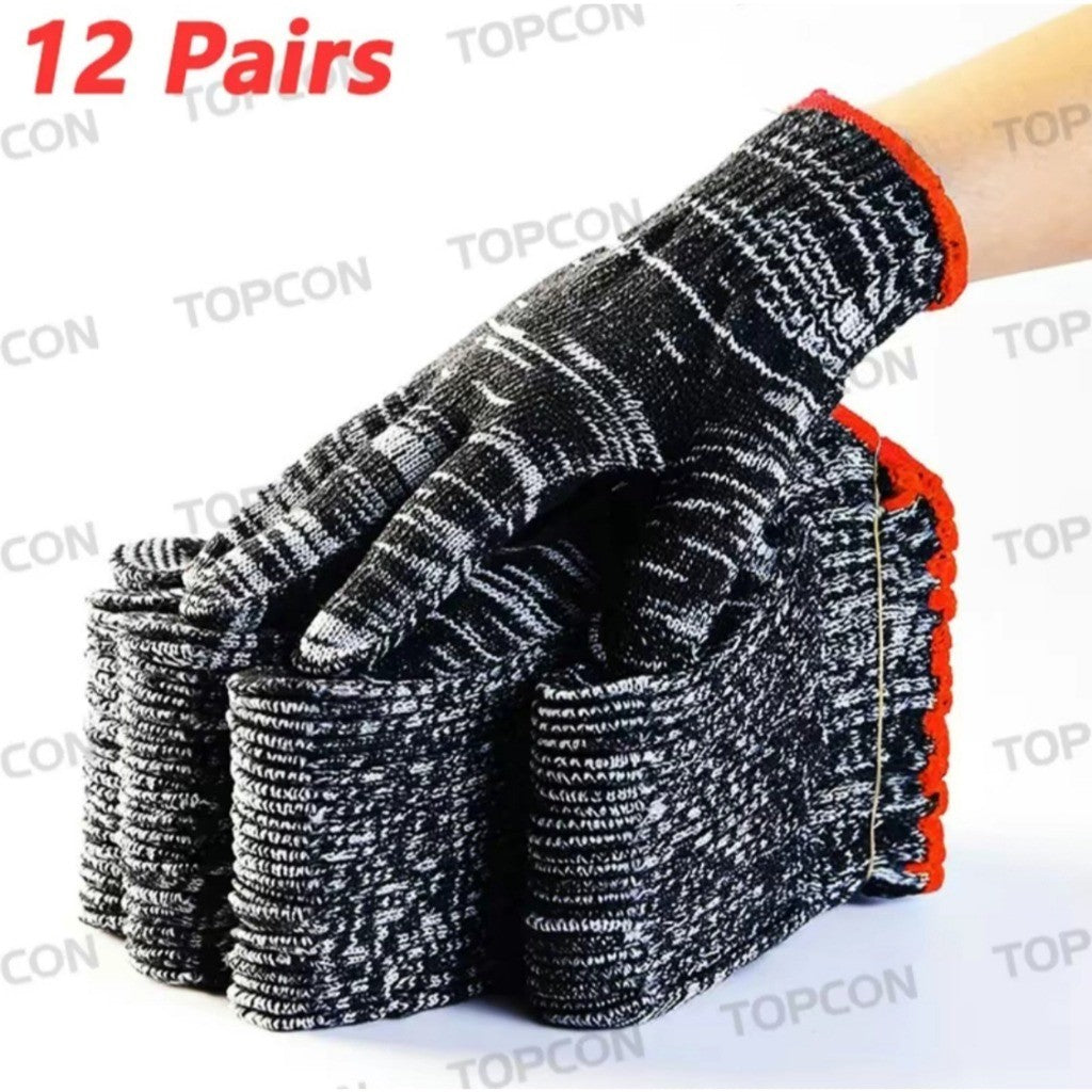 SOARFLY Cotton safety gloves  Thick Protection Work Gloves Safe and Efficient Industrial