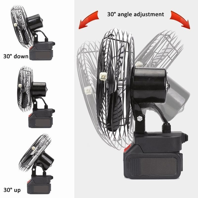 SOARFLY cordless fan portable fan adjustable lithium battery fan 8 inches 35000 mAh / 45000 mAh