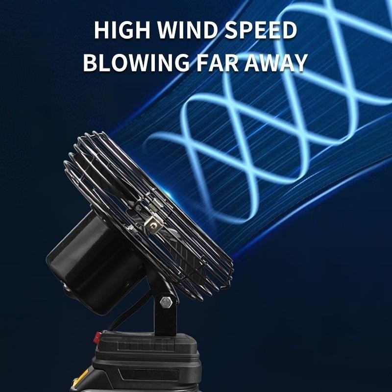 SOARFLY cordless fan portable fan adjustable lithium battery fan 8 inches 35000 mAh / 45000 mAh