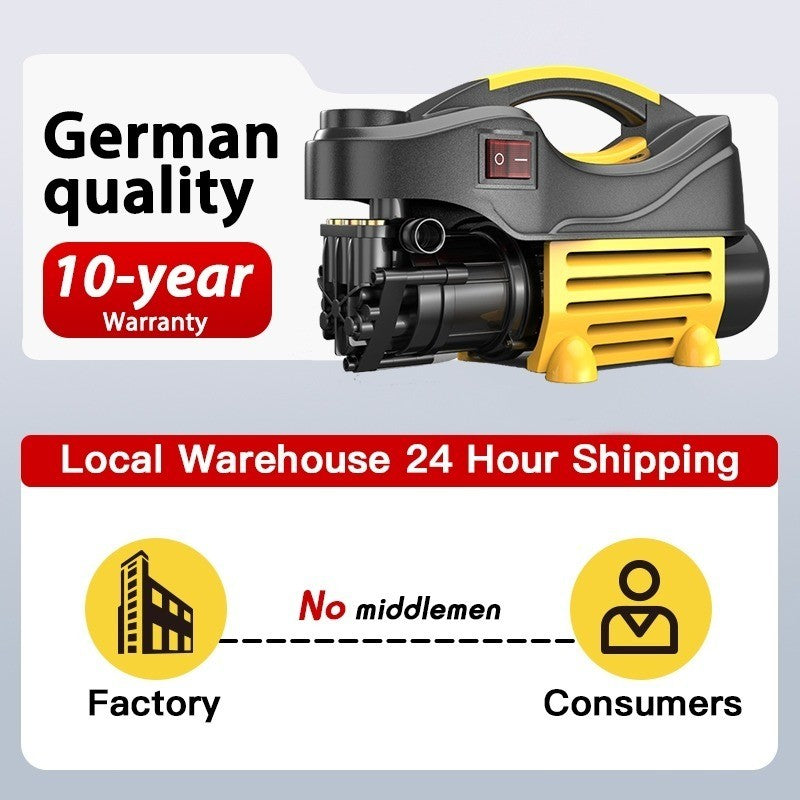 SOARFLY 3800W Car Water Jet High Pressure Wash Machine Car Wash Home Cleaner SprayerMesin Basuh Kereta High pressure car washer