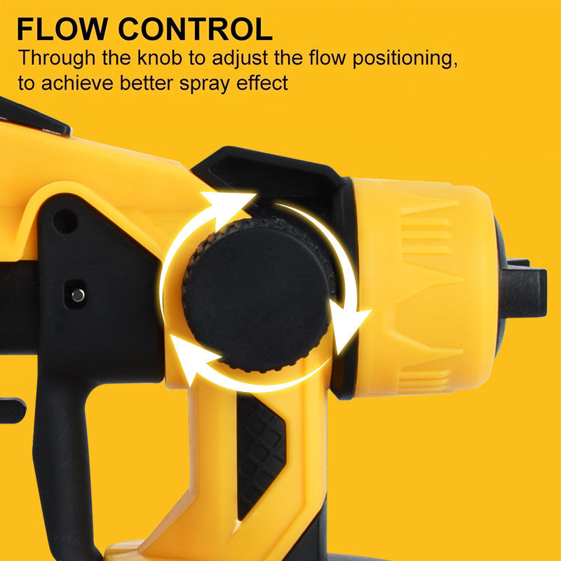 SOARFLY Cordless Electric Spray Gun Paint Spray Paint Machine Portable High Power High Pressure
