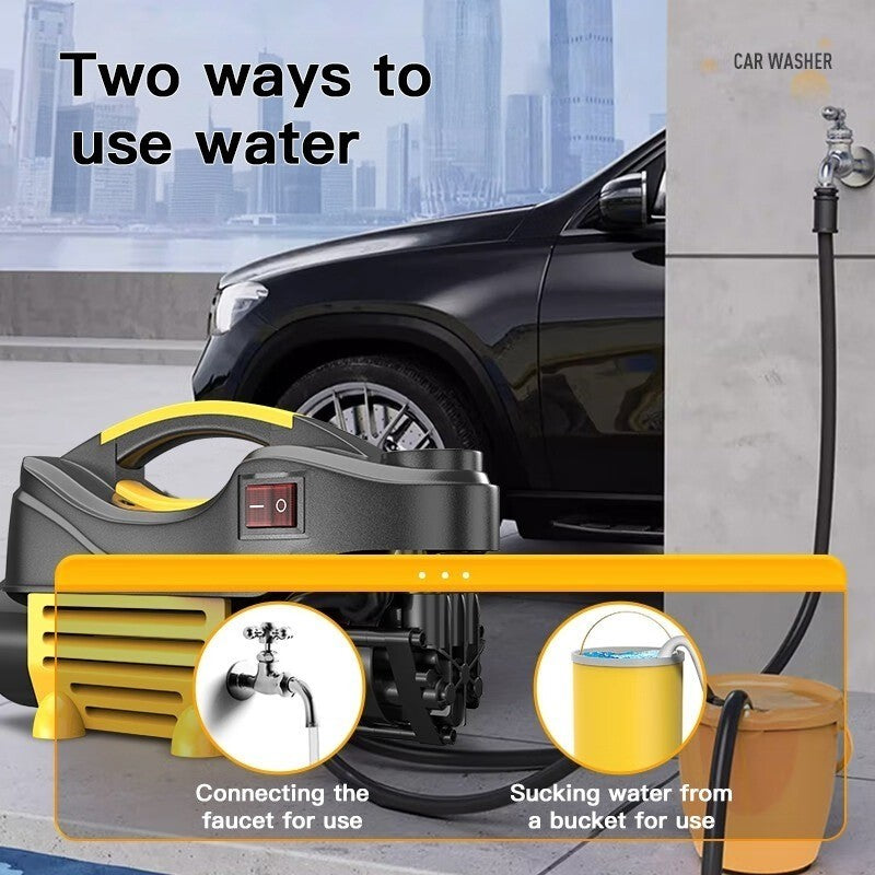 SOARFLY 3800W Car Water Jet High Pressure Wash Machine Car Wash Home Cleaner SprayerMesin Basuh Kereta High pressure car washer