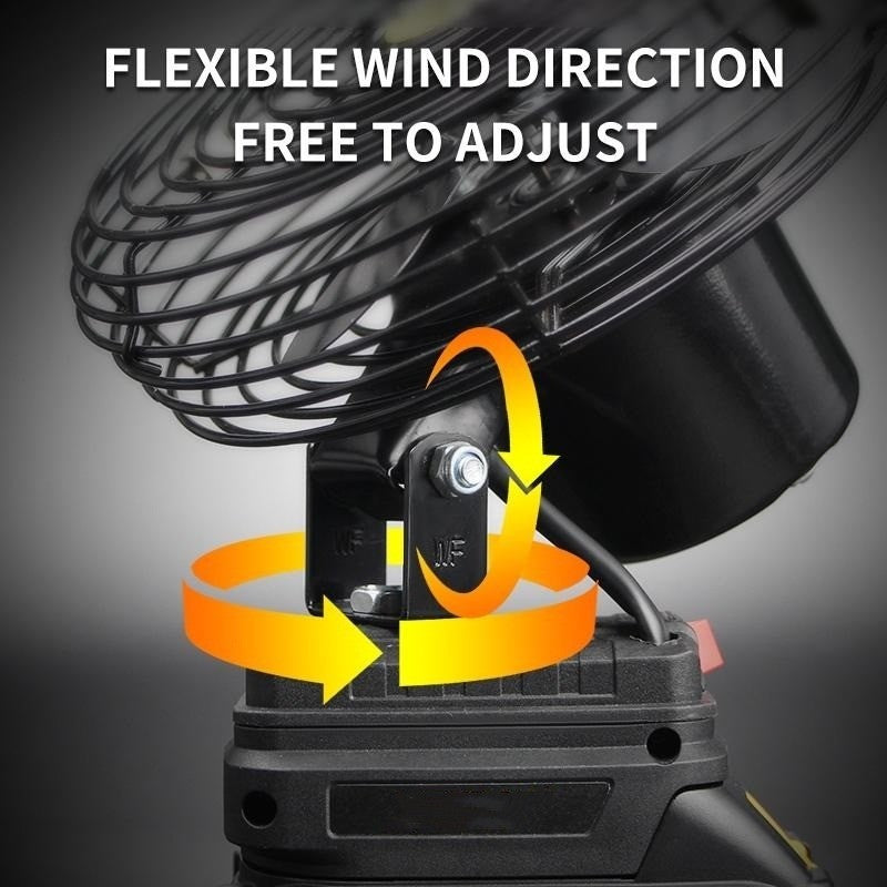 SOARFLY cordless fan portable fan adjustable lithium battery fan 8 inches 35000 mAh / 45000 mAh