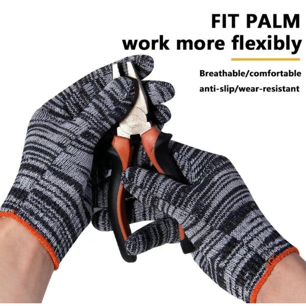 SOARFLY Cotton safety gloves  Thick Protection Work Gloves Safe and Efficient Industrial