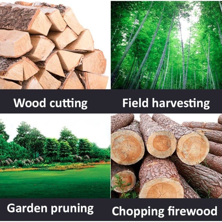 SOARFLY 12 Inch Cordless Mini Chainsaw Brushless Branch Saw Wood Pruning Saw Electric Pruner