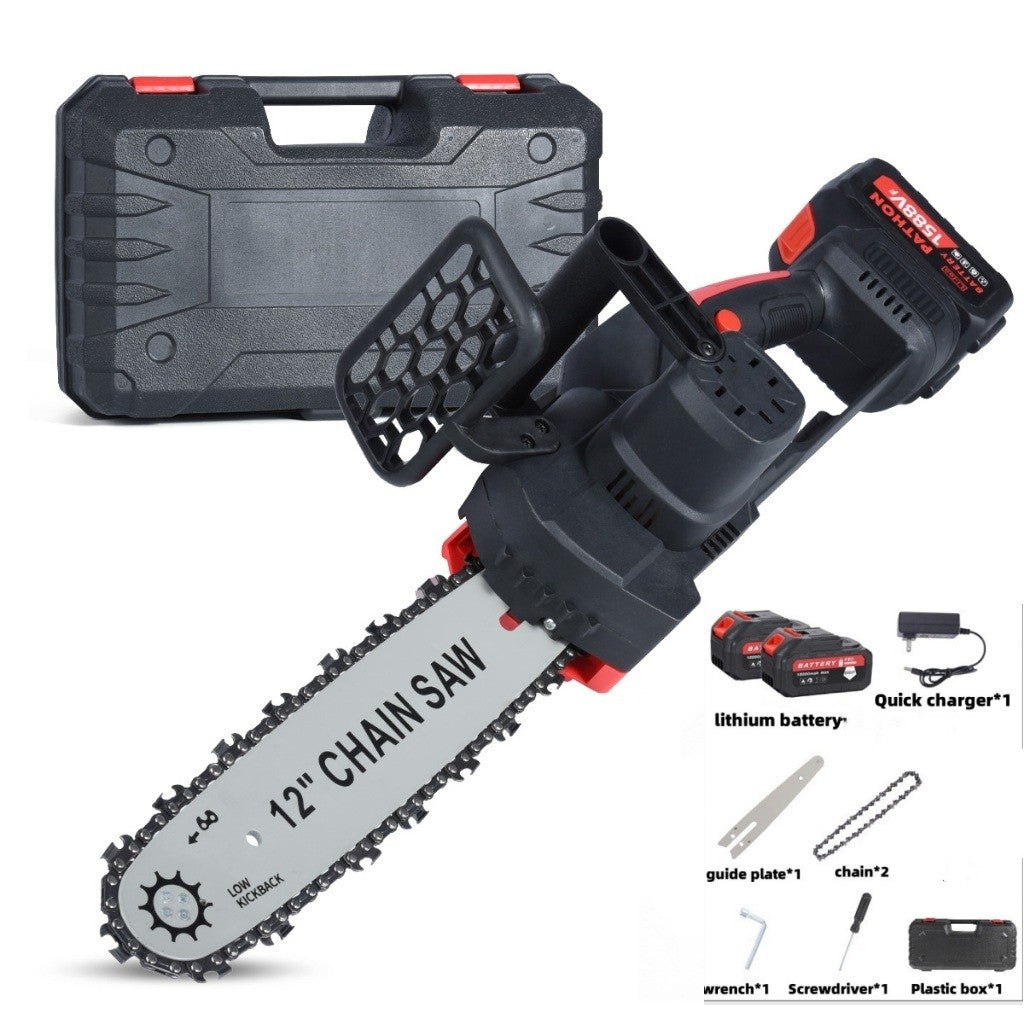 SOARFLY 12 Inch Cordless Mini Chainsaw Brushless Branch Saw Wood Pruning Saw Electric Pruner