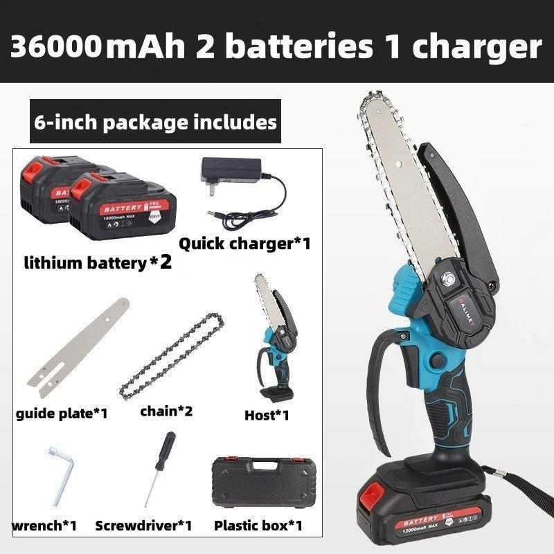 SOARFLY 12 Inch Cordless Mini Chainsaw Brushless Branch Saw Wood Pruning Saw Electric Pruner